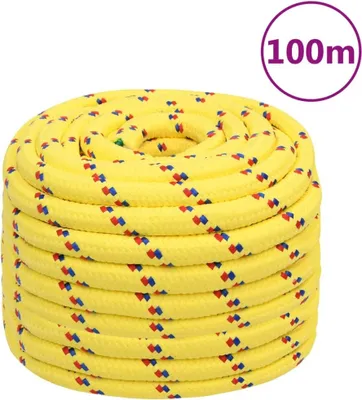 Produktbild von Bootsseil Gelb 20 mm 100 m Polypropylen