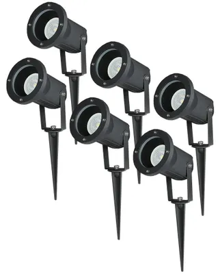 Image de HOFTRONIC - Spot à piquet extérieur LED 4W 345lm 6500K IP65 Noir