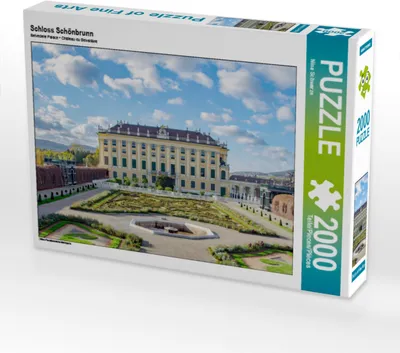 Produktbild von CALVENDO Puzzle Schloss Schönbrunn 2000 Teile Puzzle quer | 2000 Teile Lege-Größe 90x67cm Foto-Puzzle für glückliche Stunden