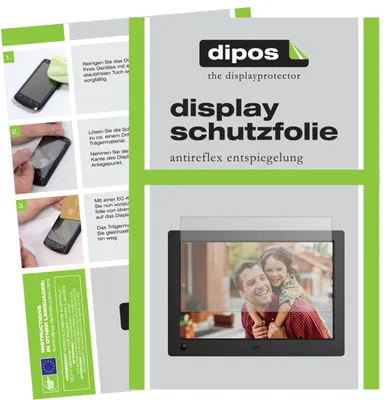 Produktbild von 6x Schutzfolie für NIX Advance 8 Zoll Widescreen Digitaler Bilderrahmen matt