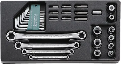 Produktbild von STAHLWILLE Satz TORX® Werkzeuge 32 St.