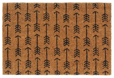 Image de Paillasson Nature 40x60 cm Fibre de coco Tufetée