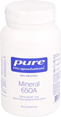 Produktbild von Pure Encapsulations Mineral 650A Kapseln, 90 St. Kapseln
