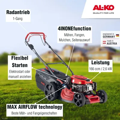 Produktbild von AL-KO Benzin-Rasenmäher Comfort 46.4 SPED-A