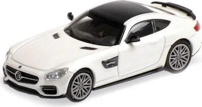 Produktbild von Minichamps 1:87 BRABUS 600 AUF BASIS MERCEDES-BENZ AMG GT S - 2015 - WHITE