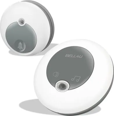 Produktbild von Bell4U Funkklingel - Kabellose Türklingel - Keine Batterie Benötigt -1 Empfänger