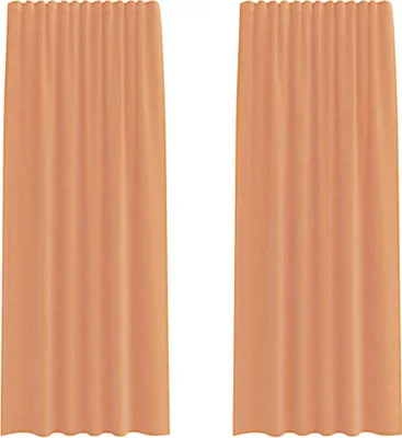 Immagine prodotto di Tende in Voile con Passanti 2 pz Terracotta 140x225 cm