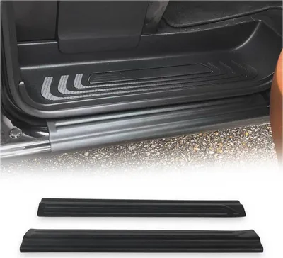 Image de Couverture de Seuil de porte pour Mercedes Vito W447 2014-2025 ABS Noir 2 Pcs