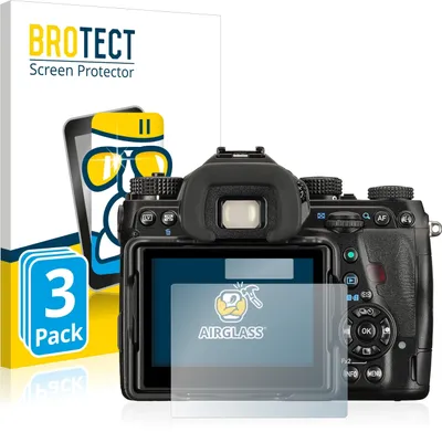 Produktbild von 3x BROTECT Schutzglas für Pentax K-1 Schutzfolie Panzer Folie Glas Display Schutz klar