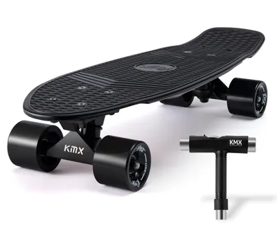 Zdjęcie produktu dla Mini Cruiser Skateboard, czarny, 22 cale, do miasta