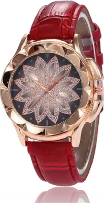 Produktbild von SA-14587 Damenarmbanduhr in Rot – Modern & Stilvoll KP14587