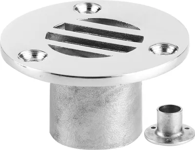 Immagine prodotto di Scarico a pavimento in acciaio inox 316, accessori di ferramenta per barche, yacht, 22 mm (7/8 di pollice)
