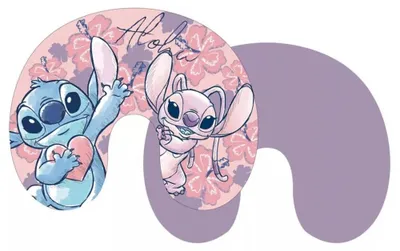 Produktbild von Disney Lilo und Stitch Angel Reisekissen, Nackenkissen