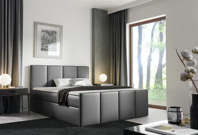 Produktbild von Boxspringbett Schlafzimmerbett SVERRE 140x220cm in div. Farbvarianten