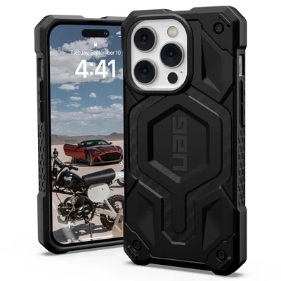 Produktbild von Urban Armor Gear Monarch Pro, Cover, Apple, Iphone 14 Pro, 15,5 cm (6.1"), Schwarz