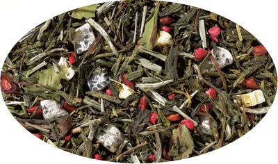 Image de Eder Gewürze - Mélange de thé premium : Thé blanc et thé vert, saveur grenade et fruit du dragon, aromatisé - 1 kg