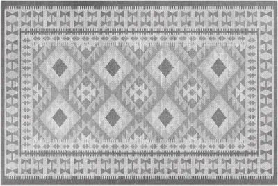 Produktbild von Klassisches dekoratives Muster, Stoffimitat – Vinylteppich – 80x120 cm – Outdoor Teppich – Terrasse – Wetterfest – Modern