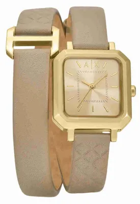 Obrázok produktu pre Len čas Armani Exchange Beige Collection - žena