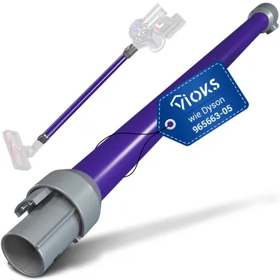 Produktbild von Verlängerungsrohr Saugrohr Ersatz für Dyson 965663-05 mit Elektroanschluss für Staubsauger
