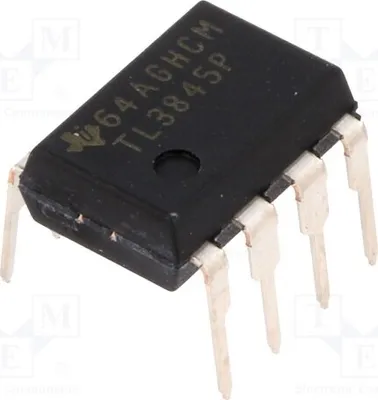Obrázok produktu pre 1x 0,2A, PWM, DIP8, 0÷50%, TL3845P, regulátor napätia – obvody PWM, kanály: 1, frekvencia: 47÷500 kHz