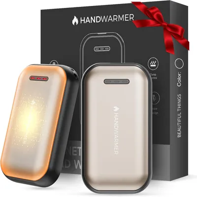 Productafbeelding van Elektrische handwarmers - Set van 2 - 6000 mAh - Magnetisch - USB-C - 3 warmtestanden