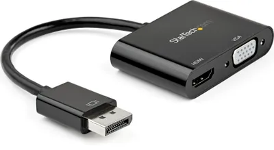 Image de StarTech.com Adaptateur DisplayPort vers HDMI VGA