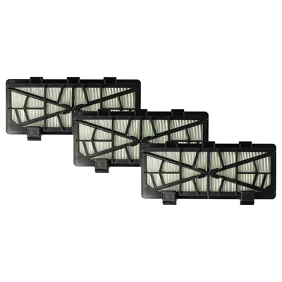Produktbild von vhbw 3 Staubsaugerfilter Ersatz für Kärcher 6.414-801.0, 6.414-080.0 für Staubsauger - HEPA-Filter Schwarz Weiß