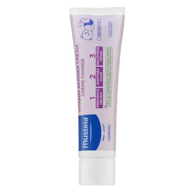 Immagine prodotto di Mustela Bébé Crema riparatrice per eritemi da pannolino Crema per il cambio 1 2 3 100 ml