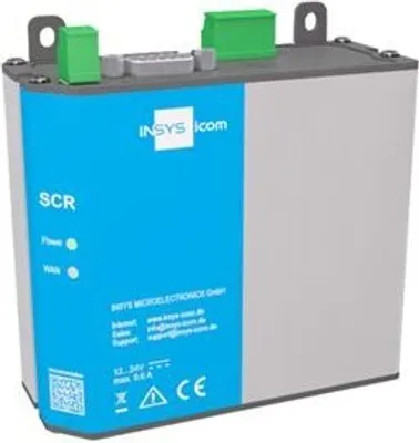 Produktbild von Insys icom SCR-E 300 - Router - 2-Port-Switch
