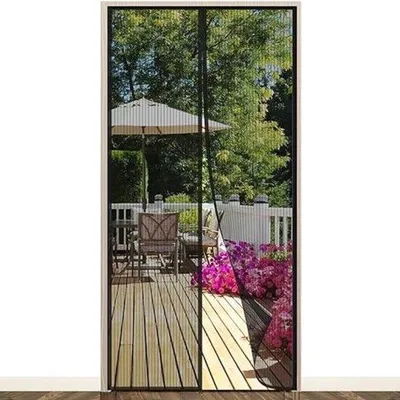 Immagine prodotto di Zanzariera magnetica 90x210 cm, resistente, per porte e finestre