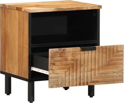 Produktbild von vidaXL Nachttisch 40x33x46 cm Massivholz Akazie