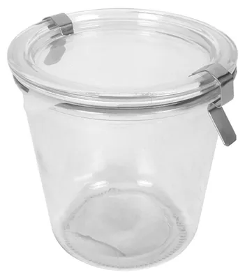Produktbild von Sturzglas mit Klammern 500ml Einmachglas Einweckglas Vorratsglas Konservenglas