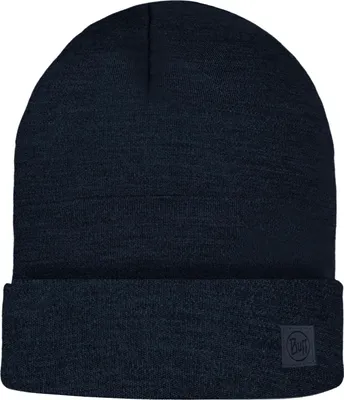 Produktbild von BUFF MERINO HEAVYWEIGHT BEANIE SOLID NIGHT BLUE Mütze