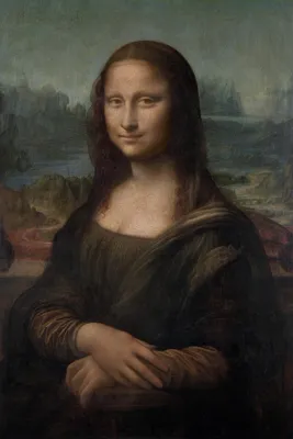 Produktbild von Plakat 40x60cm Mona Lisa, Da Vinci Vintage für das Wohnzimmer