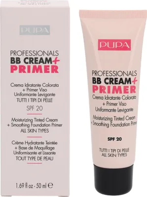 Produktbild von #002 Sand - All Skin Types Pupa Pupa Professionals BB Cream + Primer SPF20