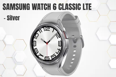 Produktbild von Samsung Galaxy Watch 6 Classic LTE (47mm) silber