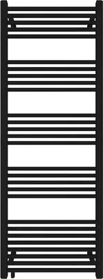 Produktbild von Badheizkörper mit Seitenanschluss Schwarz gerade 600x1600 mm ohne Heizstab