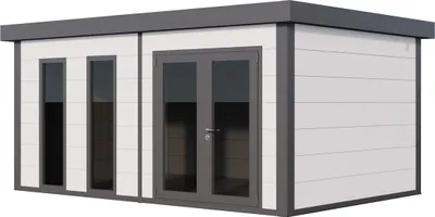 Produktbild von Telluria Metallgerätehaus Classico 5436+ Luminato weiß