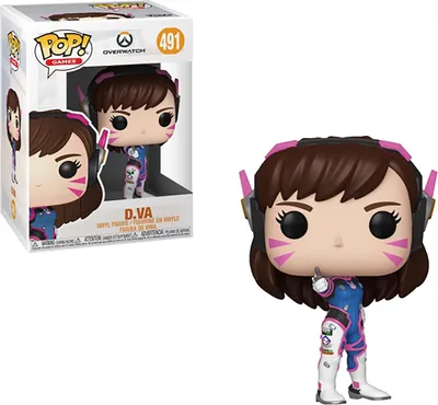 Image de Overwatch - D.VA 491 - Funko Pop - Figurine en vinyle