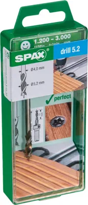 Produktbild von Spax ® Bohrer 5,2 mm, für Holzdielen auf Aluminium - 5009409875005