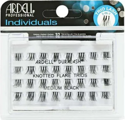 Produktbild von Ardell Einzelne Trio Wimpern Medium Schwarz