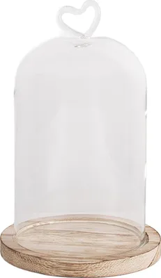 Produktbild von Clayre & Eef Glocke Ø 12x19 cm Transparant Glas