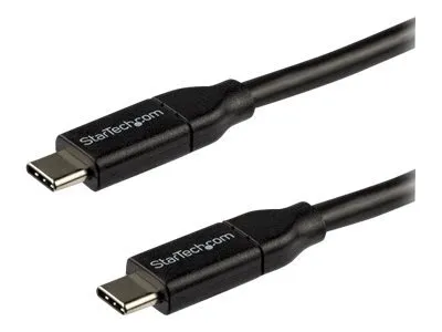 Zdjęcie produktu dla StarTech.com USB2C5C3M, 3 m, USB C, USB C, USB 2.0, 0,48 Gbit/s, Czarny