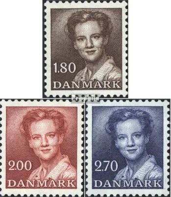 Produktbild von Briefmarken Dänemark 1982 Mi 753-755 (kompl.Ausg.) postfrisch Freimarken