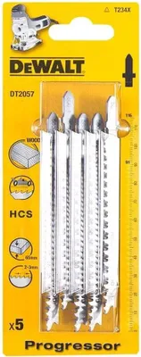 Immagine prodotto di DEWALT Lama per seghetto alternativo HCS legno <65 mm 5 pz