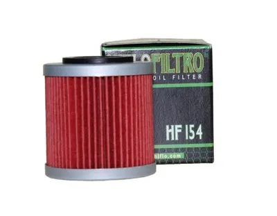 Produktbild von Hiflo Ölfilter HF154 für Aprilia RS RS4 RX SX 125 / Derbi GPR Mulhacen Senda 125 / Husqvarna SM 400 450 510 610 TC TE 25
