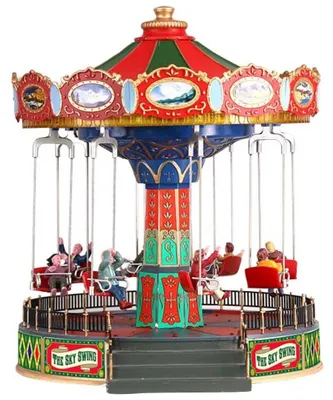 Productafbeelding van Kerstfiguur The sky swing with 4.5v adaptor LEMAX