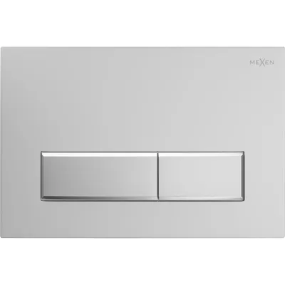 Obrázok produktu pre Mexen Fenix 09 splachovacie tlačidlo, matná chrómová - 600902