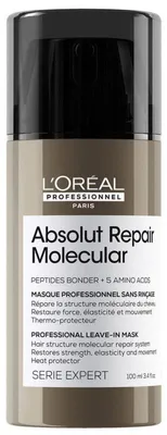 Produktbild von L'Oréal Professionnel Serie Expert Absolut Repair Molecular Leave-In Mask 100 ml