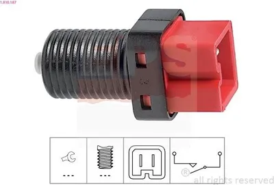 Produktbild von EPS Bremslichtschalter 1.810.187 passend für PEUGEOT 206 Schrägheck (2A/C) mechanisch